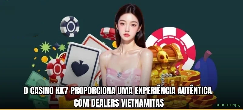 Cassino ao vivo da scorpionpg com dealers reais
